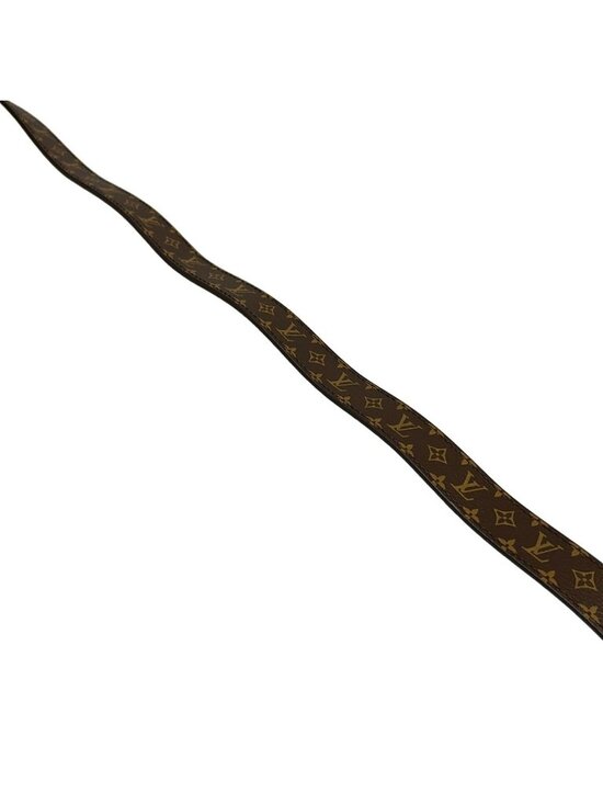 Louis Vuitton Belt 85 34 Initial 25 mm LV Logo Buckle Reversible